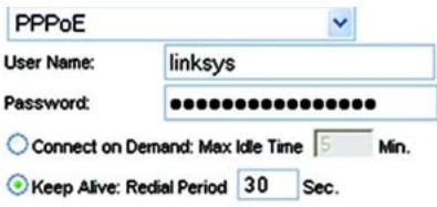 LINKSYS WRT54GS - Internet Connection Type - 5