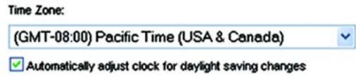 LINKSYS WRT54GS - Time Setting - 2