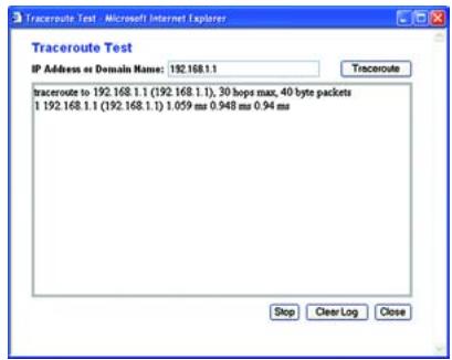LINKSYS WRT54GS - The Administration Tab - Diagnostics - 3
