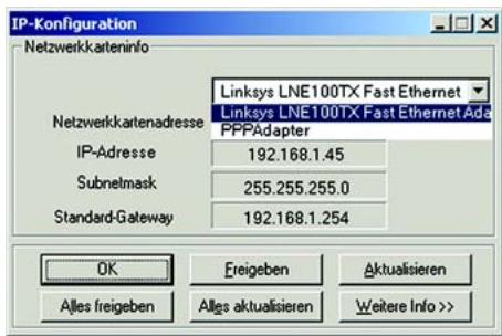 LINKSYS WRT54GS - Anweisungen für Windows 2000/XP - 1