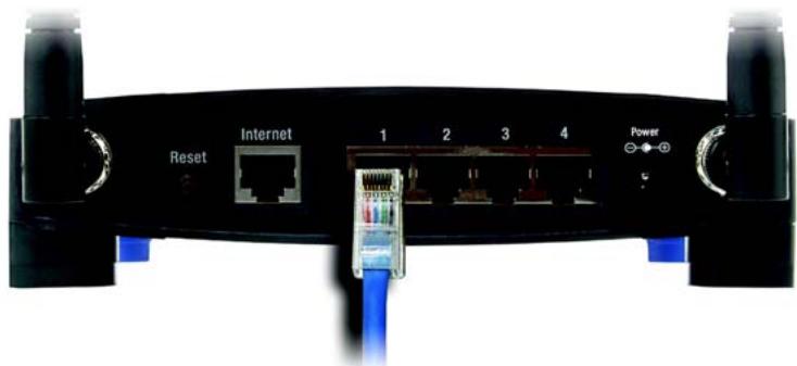 LINKSYS WRT54GS - Hardware-Installation für Verbindungen mit dem Breitband-Modem - 2