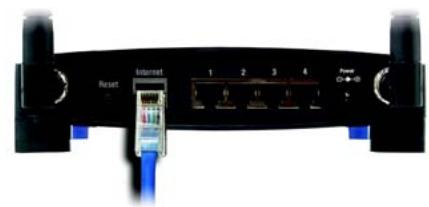 LINKSYS WRT54GS - Connexion du routeur - 1