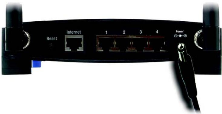 LINKSYS WRT54GS - Installation du matériel pour l'interconnexion de deux routeurs - 6