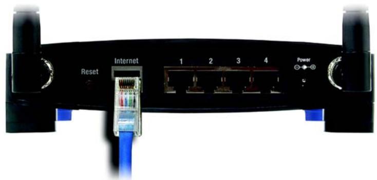 LINKSYS WRT54GS - Hardware-installatie voor verbinding met een andere router - 4
