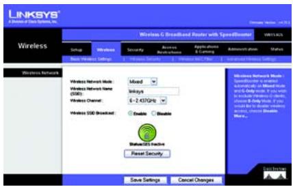 LINKSYS WRT54GS - Congratulations! The installation of the Wireless-G Broadband Router with SpeedBooster is complete. - 1