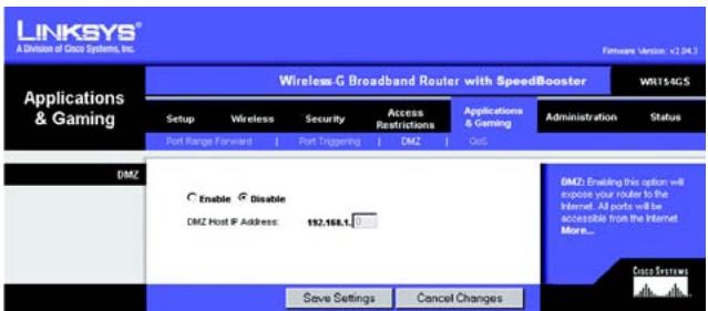 LINKSYS WRT54GS - Geräteprioritat - 1