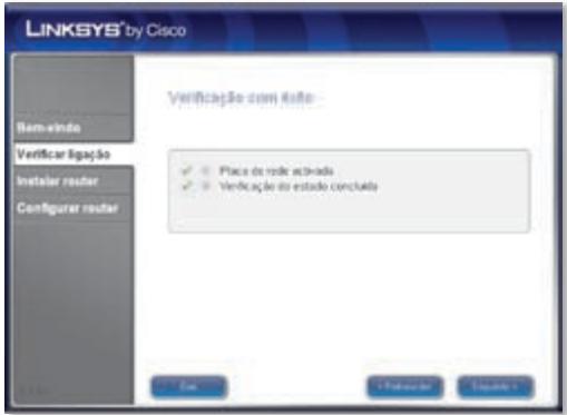 LINKSYS® by Cisco Verificação com site ✓ Place de rode activada ✓ Verificação do estado concluída OK Finish Finish/Finish Finish/Finish