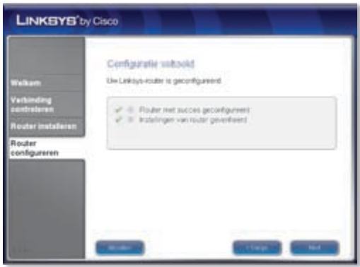LINKSYS WRT54G2 - De installatiewizard controleert uw verbinding. Klik op Volgende. - 6