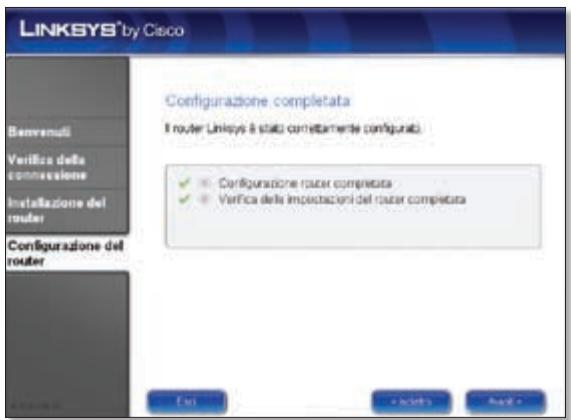 LINKSYS WRT610N - L'installazione guidata Linksys Easy Link Adviser (LELA) verifica le connessioni. Fare clic su Avanti. - 6
