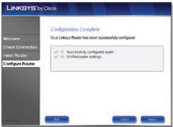 LINKSYS WRT610N - The Linksys Easy Link Adviser (LELA) Setup Wizard checks your connections. Click Next. - 6