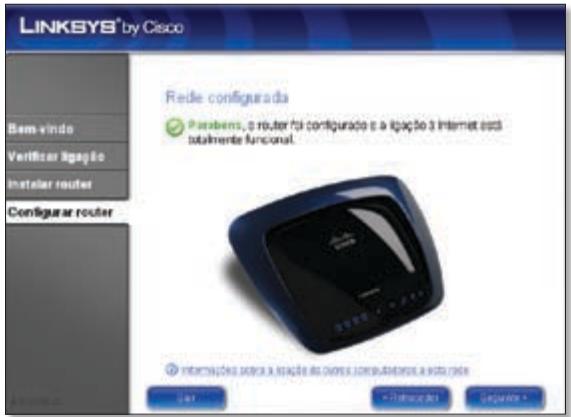 LINKSYS WRT610N - O Assistente de configuração Linksys EasyLink Advisor (LELA) verifica as ligações. Clique em Seguinte. - 7
