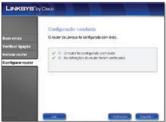 LINKSYS WRT610N - O Assistente de configuração Linksys EasyLink Advisor (LELA) verifica as ligações. Clique em Seguinte. - 6