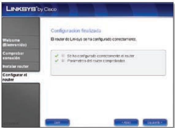 LINKSYS WRT610N - El asistente de configuración de Easy Link Advisor (LELA) de Linksys comprobará sus conexiones. Haga clic en Siguiente. - 6