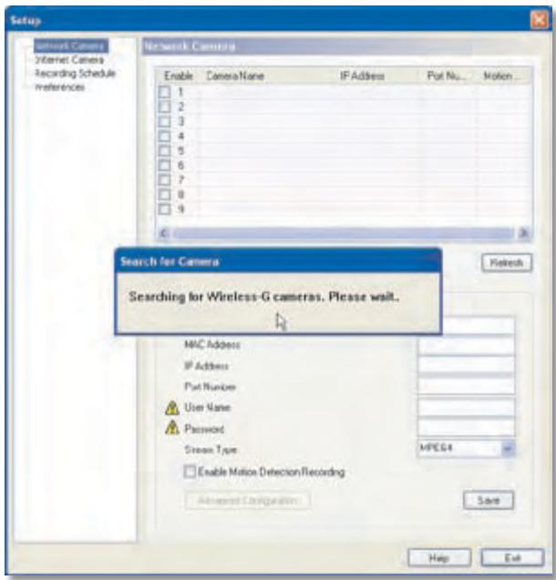 LINKSYS WVC54GCA - Using the Camera Utility for the First Time - 1