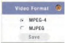 LINKSYS WVC54GCA - Video Format - 2