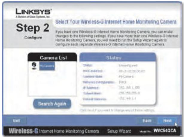 LINKSYS WVC54GCA - Setup Wizard - 7