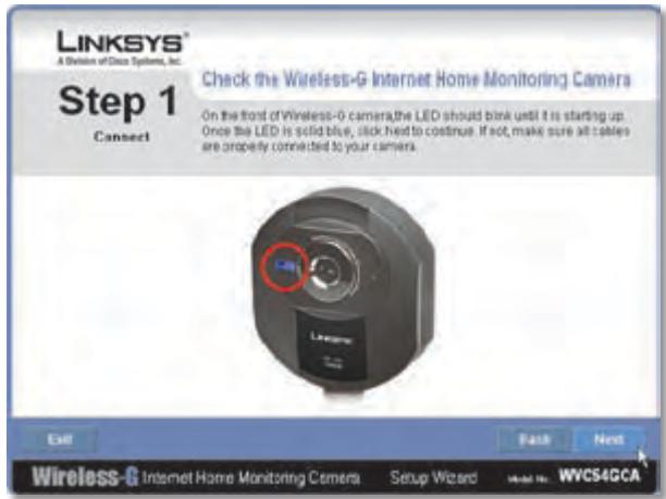 LINKSYS WVC54GCA - Asistente de configuración - 6