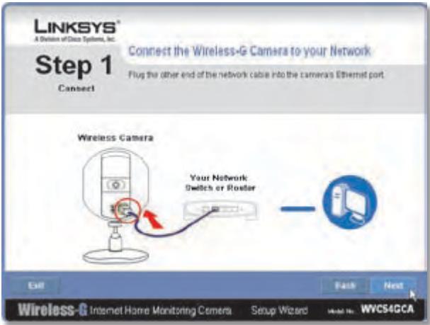 LINKSYS WVC54GCA - Asistente de configuración - 4