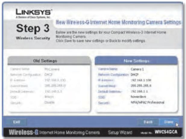 LINKSYS WVC54GCA - Setup Wizard - 15