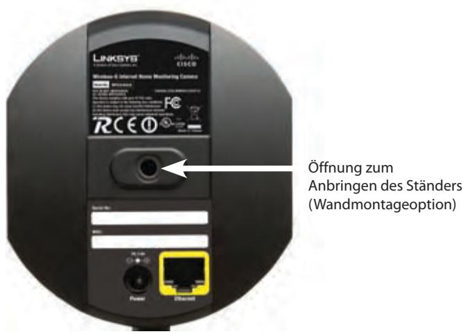 LINKSYS WVC54GCA - Wandbefestigungsoption - 1