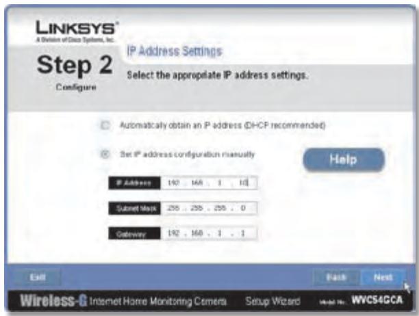 LINKSYS WVC54GCA - Setup Wizard - 10