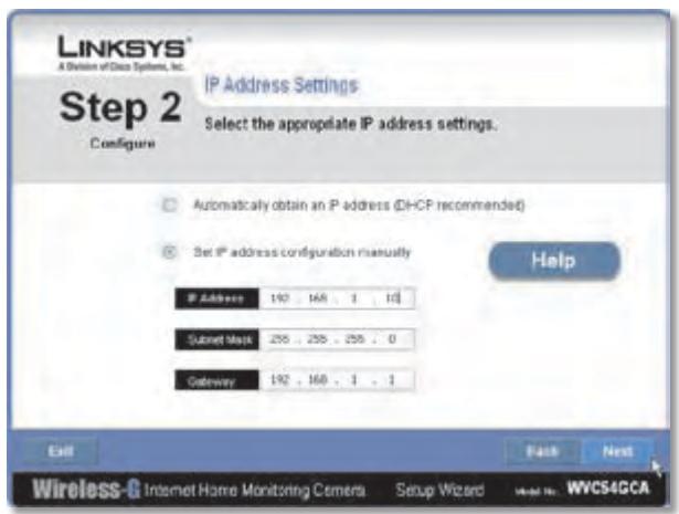 LINKSYS WVC54GCA - Setup-Assistant - 10