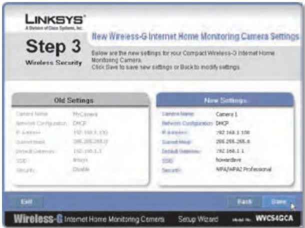 LINKSYS WVC54GCA - Asistente de configuración - 14
