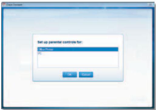 Set up parental controls for: On Power PC OK Cancel