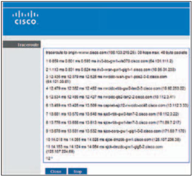 Tracereals tracerovls to origin-www.cisco.com (108.133.219.25): 30 hope max: 40 byte packets 1 0.859 ms 0.601 ms 0.590 ms inv3-obo-gw1-wk570.cisco.com (64.101.111.2) 2 1.113 ms 0.601 ms 0.624 ms inv3-wan-gw1-gg1-1.cisco.com (10.95.31.203) 3 12.435 ms 12.579 ms 12.528 ms nwcidc-lwan-gw1-poe2-0-0.cisco.com (64.101.30.81) 4 12.479 ms 12.582 ms 12.482 ms nwcidc-ctb-gw3-ten2-3.cisco.com (10.92.255.22) 5 12.534 ms 12.495 ms 12.427 ms nwcidc-gb2-tar2-2.cisco.com (10.112.3.41) 6 13.489 ms 13.426 ms 13.509 ms capteb-ajc12-nwcidc-oc48.cisco.com (10.112.3.33) 7 13.681 ms 13.570 ms 13.548 ms ajc5-ctb-gw3-tenT-2.cisco.com (10.112.3.22) 8 13.778 ms 13.656 ms 13.613 ms ajce-tb-gw1-tenT-3.cisco.com (171.59.7.217) 9 13.670 ms 13.581 ms 13.532 ms ajce-corp-gw1-gg1-0-0.cisco.com (171.69.7.170) 10 14.018 ms 14.065 ms 14.028 ms ajce-dmzcb-gw1.cisco.com (126.107.236.38) 11 14.155 ms 14.124 ms 14.064 ms ajck-dmzdc-gw1-gg5-2.cisco.com (125.107.254.69) 12 * Close Stop