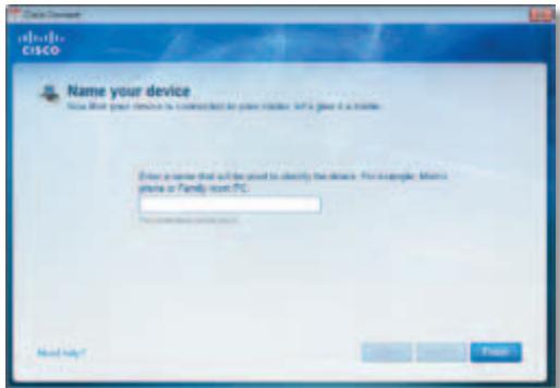 Name your device How that your device is constructed to name a device, but it gives it a name. Enter your name that will be used to identify the device. For example, there's a name or Family icon PC.