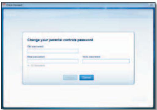 Change your parental controls password No password Yes password No password Yes password + All non-zero Cancel