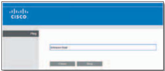LINKSYS E3000 - Ping Test - 1