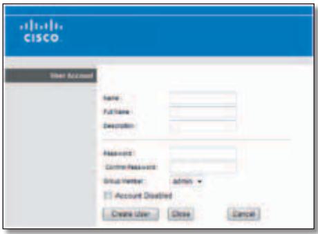 LINKSYS E3000 - Group Management - 1