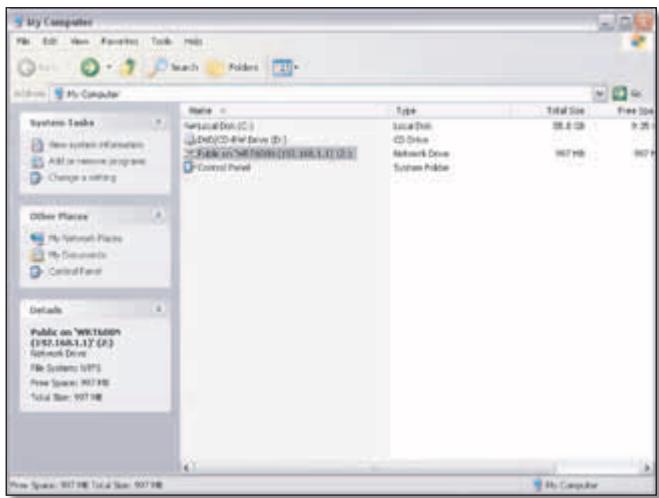 LINKSYS E3000 - Access Mapped Drive - 3