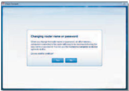 LINKSYS E3000 - Change Router Name or Password - 2