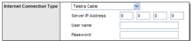 LINKSYS E3000 - Telstra Cable - 1