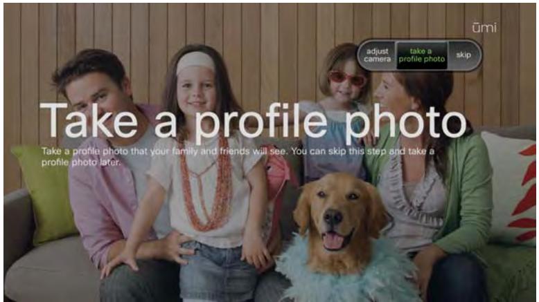 LINKSYS UMI - Take a profile photo - 1