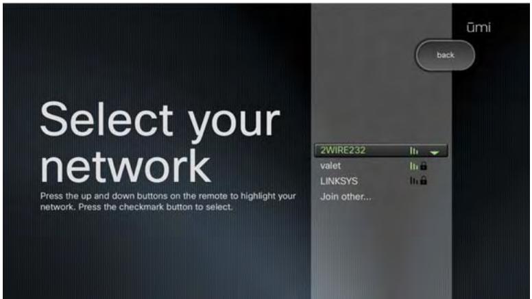 LINKSYS UMI - Set up your network connection - 3