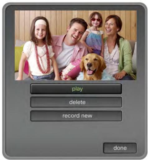 LINKSYS UMI - Record or delete your personal video greeting - 2
