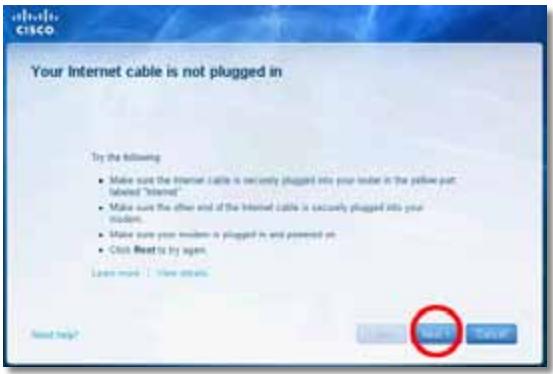 LINKSYS EA3500 - To fix the problem: - 4