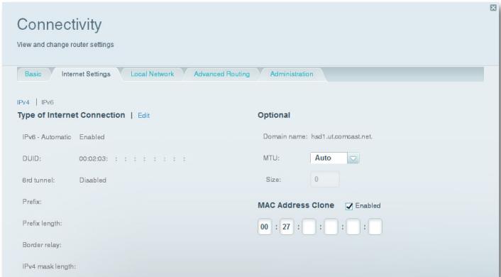 LINKSYS EA6300,  EA6400,  EA6500,  EA6700 - Pour configurer manuellement les paramètres IPv6 de votre routeur : - 1