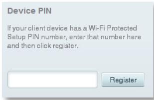 LINKSYS EA6300,  EA6400,  EA6500,  EA6700 - Pour connecter un périphérique à l'aide de Wi-Fi Protected Setup™ : - 2