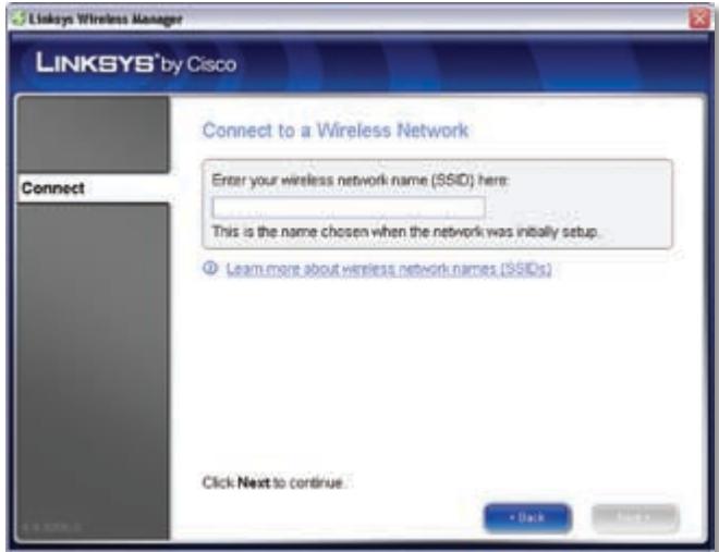 LINKSYS WMP600N - How to Connect to a Hidden Wireless Network - 5