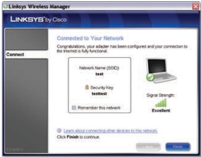 LINKSYS WMP600N - How to Connect to a Hidden Wireless Network - 8