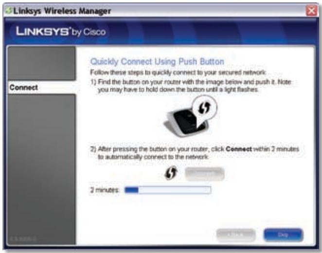 LINKSYS WMP600N - How to Connect Using Wi-Fi Protected Setup - 4