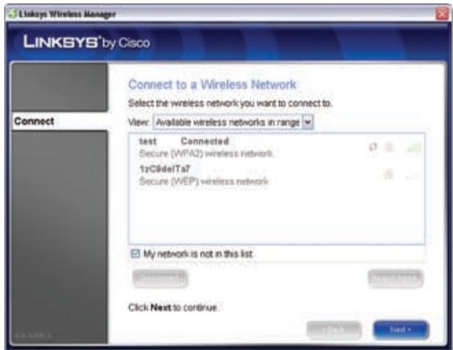LINKSYS WMP600N - How to Connect to a Hidden Wireless Network - 2