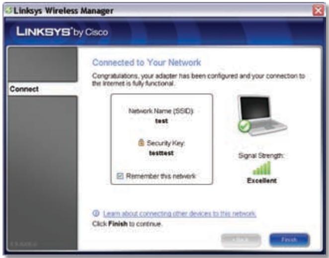 LINKSYS WMP600N - How to Connect Using Wi-Fi Protected Setup - 6