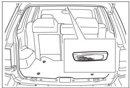 SSANGYONG MUSSO - LAMPE COMPARTIMENTÀ BAGAGES - 3