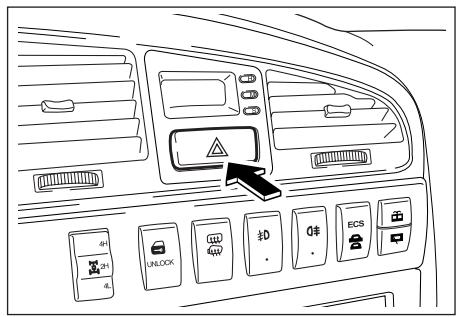 SSANGYONG MUSSO - CONTACTEUR DE FEUX DE DÉTRESSE - 1