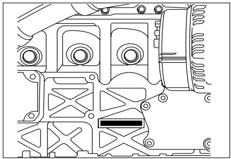 SSANGYONG MUSSO - NUMERO DU MOTEUR - 3